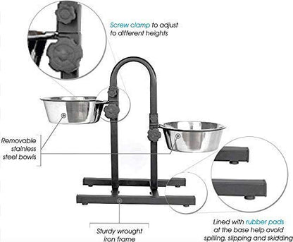 Adjustable Food Stand U-Shape