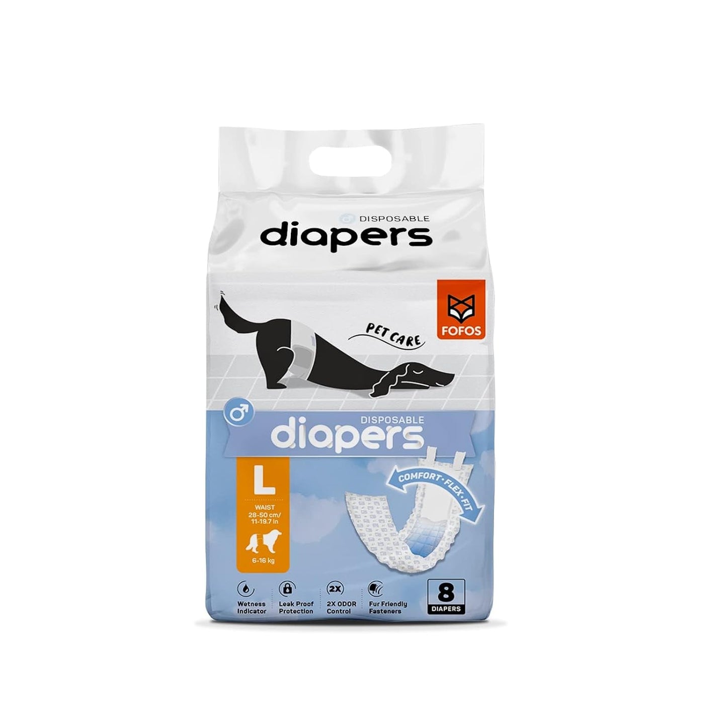 Fofos Male Diapers