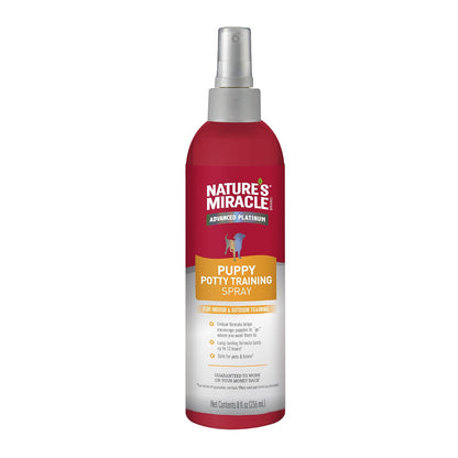 Nature's Miracle Advanced Platinum Puppy Potty Training Spray for Dogs