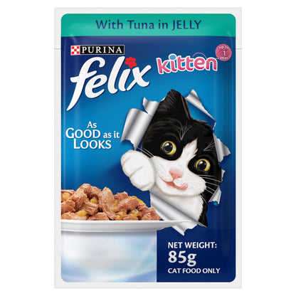 Felix Gravy Kitten Tuna 85 Gm