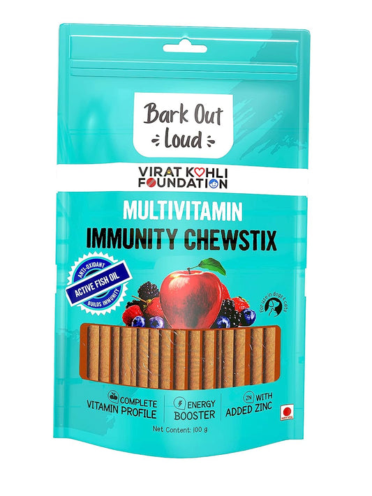 Bark Out Loud Multivitamin Immunity Chewsticks 100 g