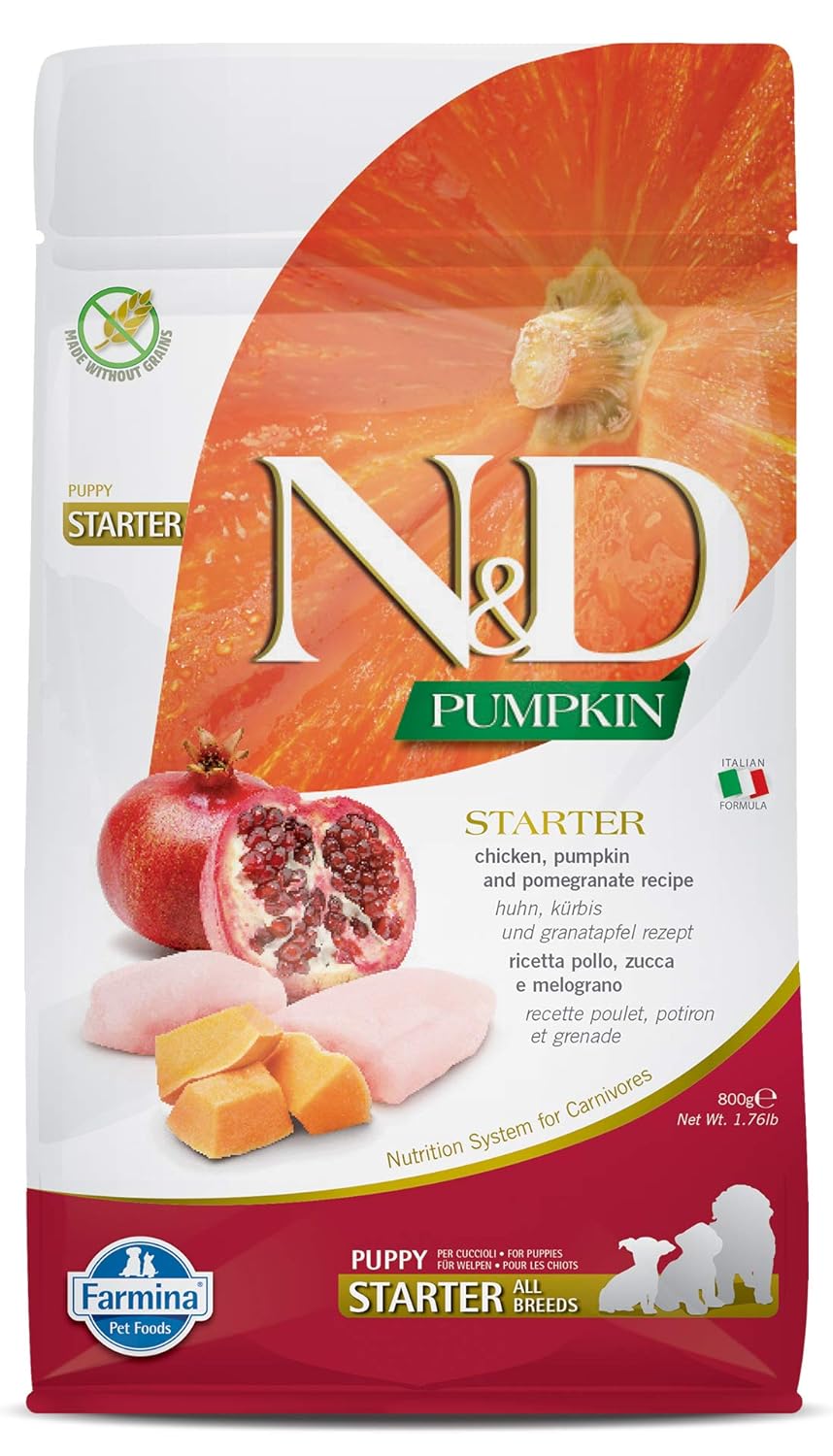 Farmina N&D Pumpkin Chicken & Pomegranate Puppy Starter