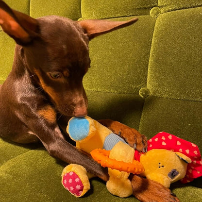 Gigwi Plush Friendz Lion with Squeaker