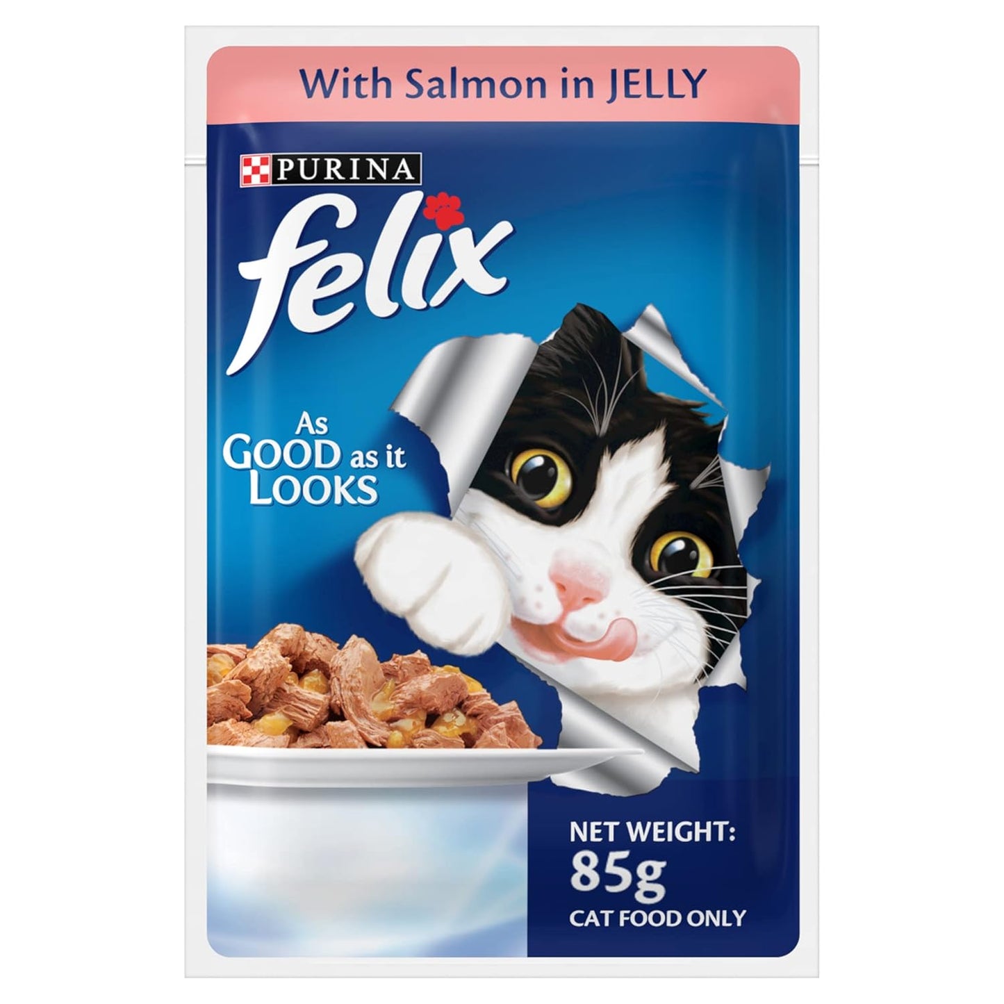 Felix Gravy Adult Salmon 85 GM