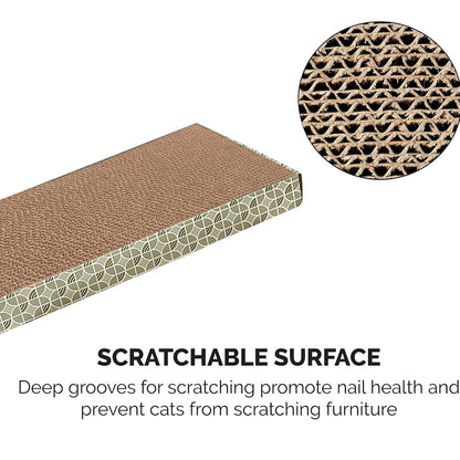 Cat Cardboard Scratcher Flat