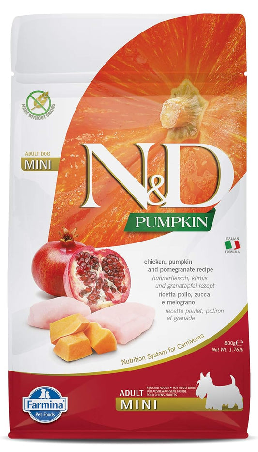 Farmina N&D Pumpkin Chicken & Pomegranate Mini Adult