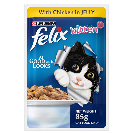 Felix Gravy Kitten Chicken 85 GM