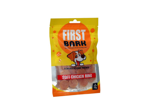 First Bark Soft Chicken Ring 70 gm