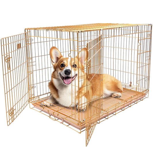 Smarty Pet Premium Metallic Dog Cage 30 Inch