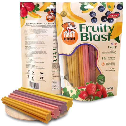 First Bark Fruity Blast Mix Fruit 225 gm