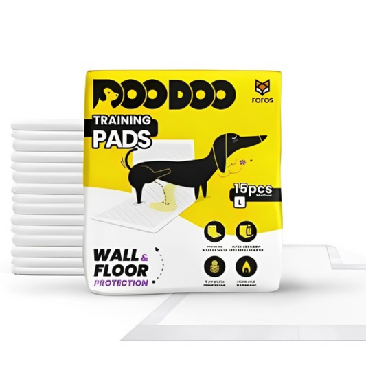 DOODOO TRAINING PADS 60X90 CM 15 PCS