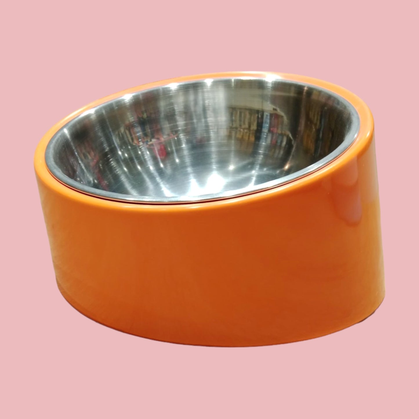 Slant Bowl Large Orange