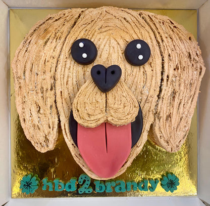 Golden Retriever Cake - 900 Gm