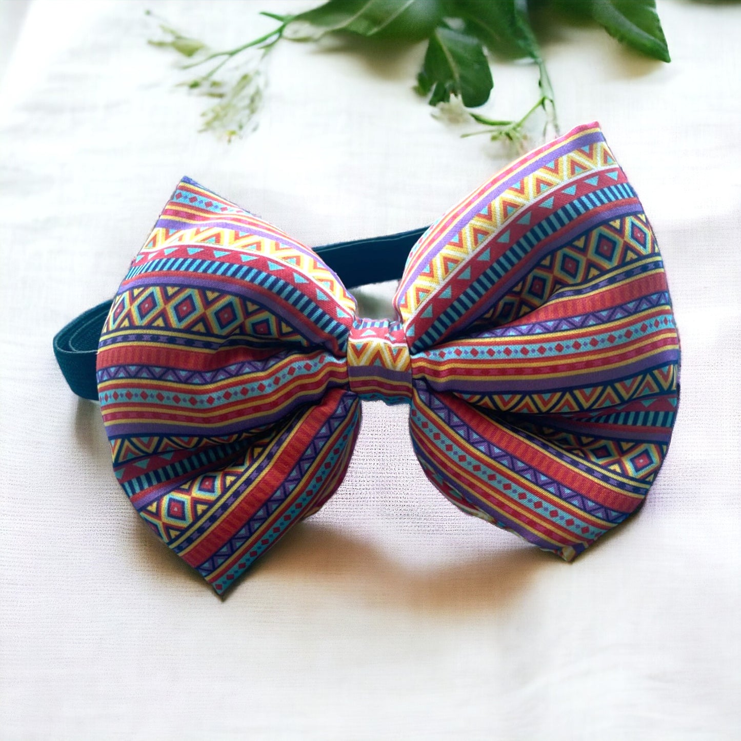 Ck Bow Tie Multi Colour Print