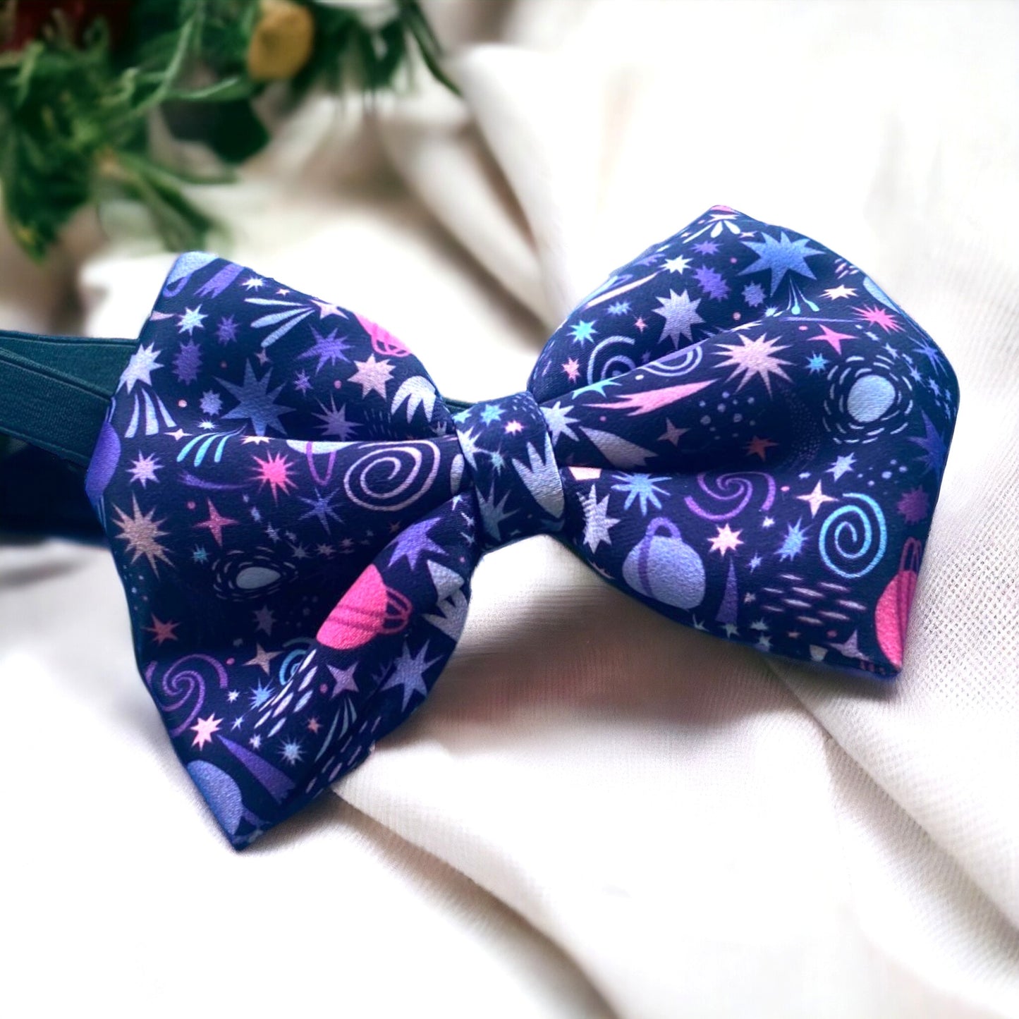 Ck Bow Tie Space Print