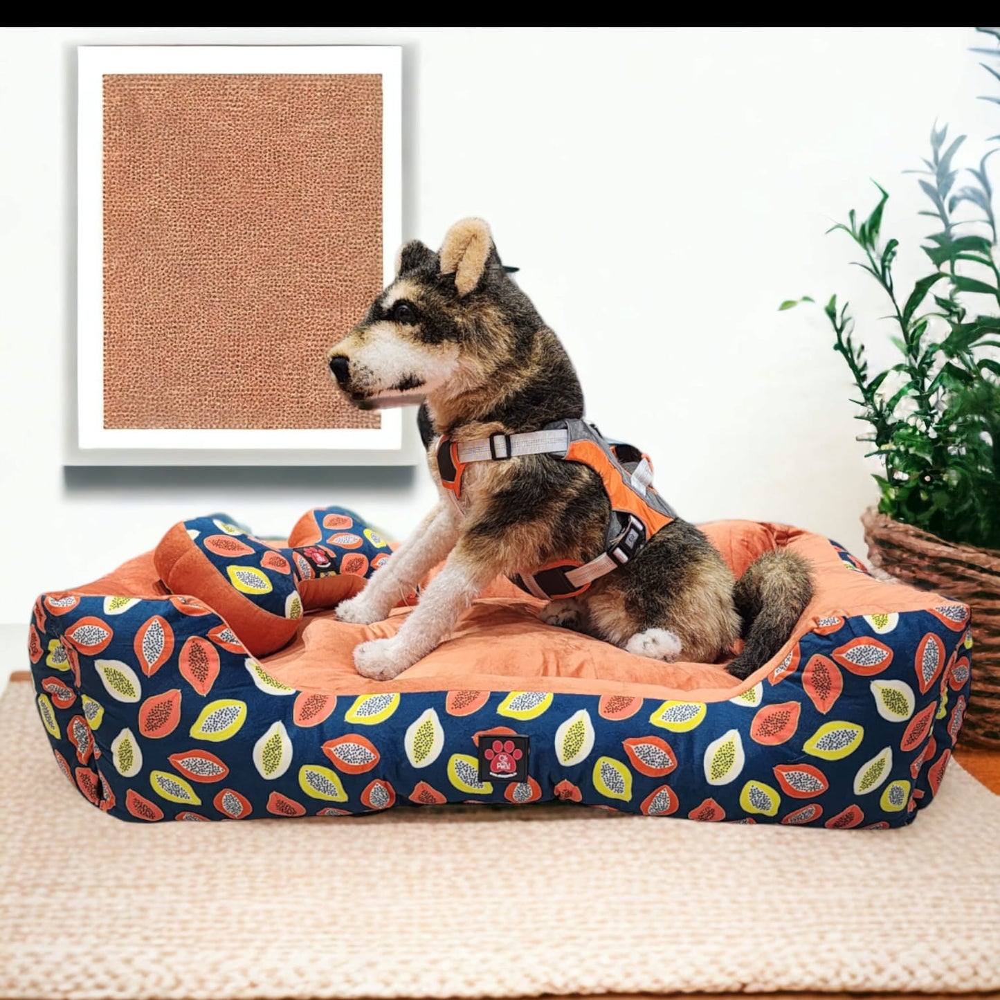 OMP Lounger Bed Papaya Orange